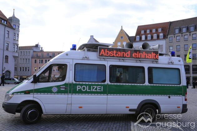 Mehrere Demos Gegen Corona-Maßnahmen In Augsburg
