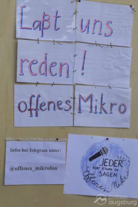 Mehrere Demos Gegen Corona-Maßnahmen In Augsburg