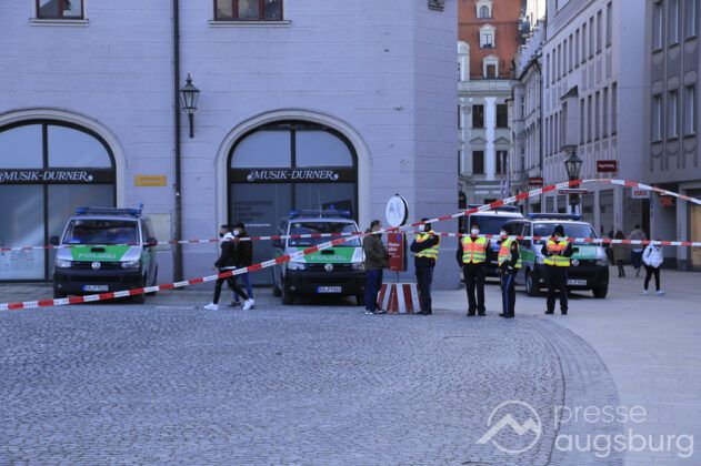 Mehrere Demos Gegen Corona-Maßnahmen In Augsburg