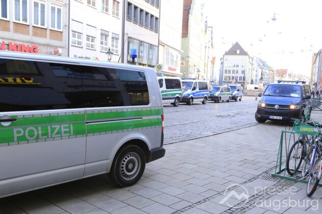 Mehrere Demos Gegen Corona-Maßnahmen In Augsburg