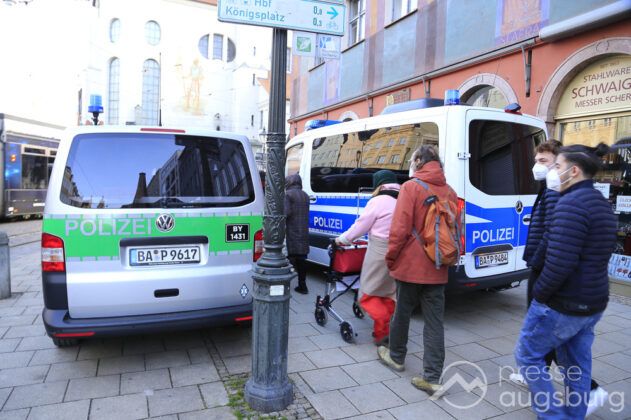 Mehrere Demos Gegen Corona-Maßnahmen In Augsburg