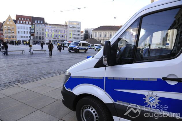 Mehrere Demos Gegen Corona-Maßnahmen In Augsburg