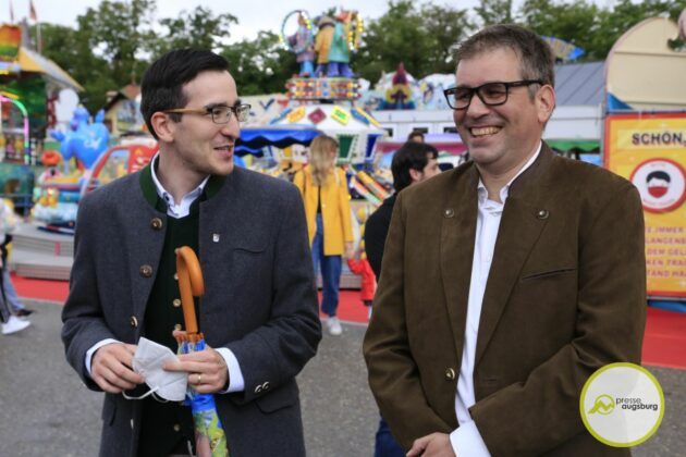 Galerie | Der Augsburger Plärrer Vergnügungspark 2021 Ist Eröffnet