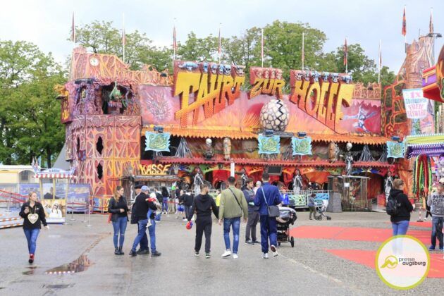 Galerie | Der Augsburger Plärrer Vergnügungspark 2021 Ist Eröffnet