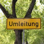 Klimaaktivisten blockieren Augsburger Holzbachstraße
