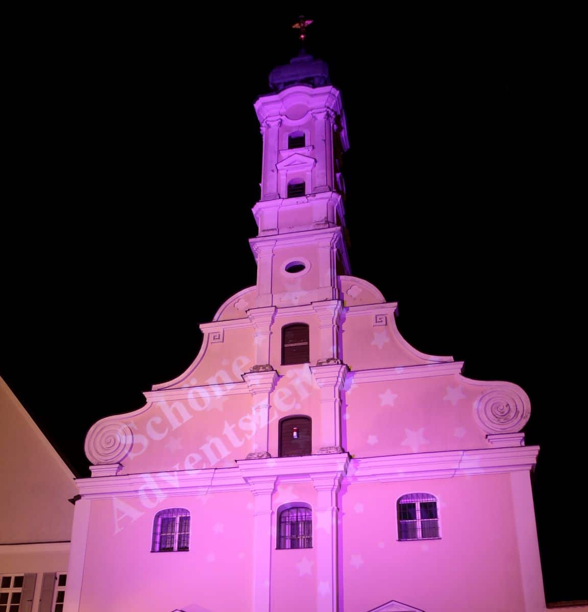 Spialkirche Beleuchtet