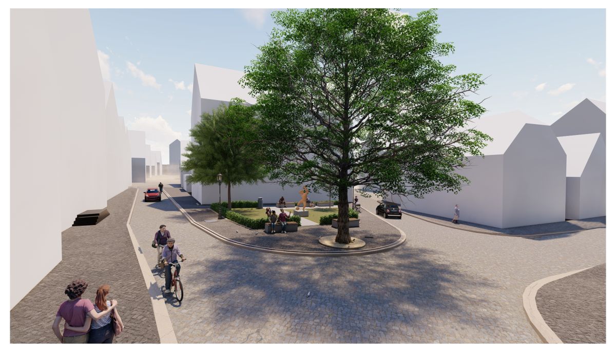 Der Gerd-Müller-Platz in Nördlingen wird neugestaltet 2 Der Gerd-Müller-Platz In Nördlingen Wird Neugestaltet