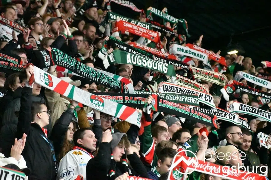DEL-Rekord eingestellt | Augsburger Panther-Fans sorgen für volle Ränge