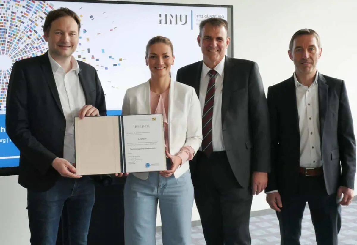 Neues Technologietransferzentrum für Nordschwaben geht in Leipheim und Aichach an den Start