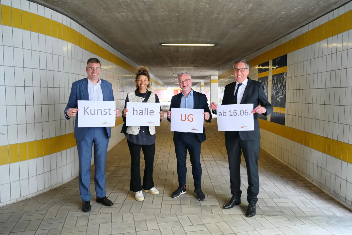 Augsburg | Straßenbahnunterführung bei „Kongress am Park“ wird zum Entree voller Kunst