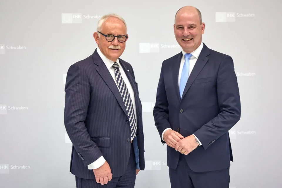 Nach Tod von Dr. Andreas Kopton | Gerhard Pfeifer ist neuer Präsident der IHK Schwaben