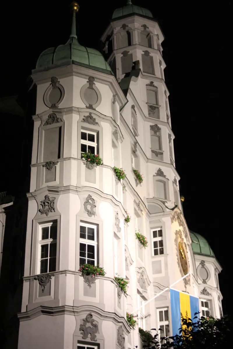 Rathaus Memmingen wird wieder beleuchtet