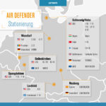 25 Nationen und über 250 Flugzeuge | Multinationale Übung Air Defender 2023 startet am 12. Juni