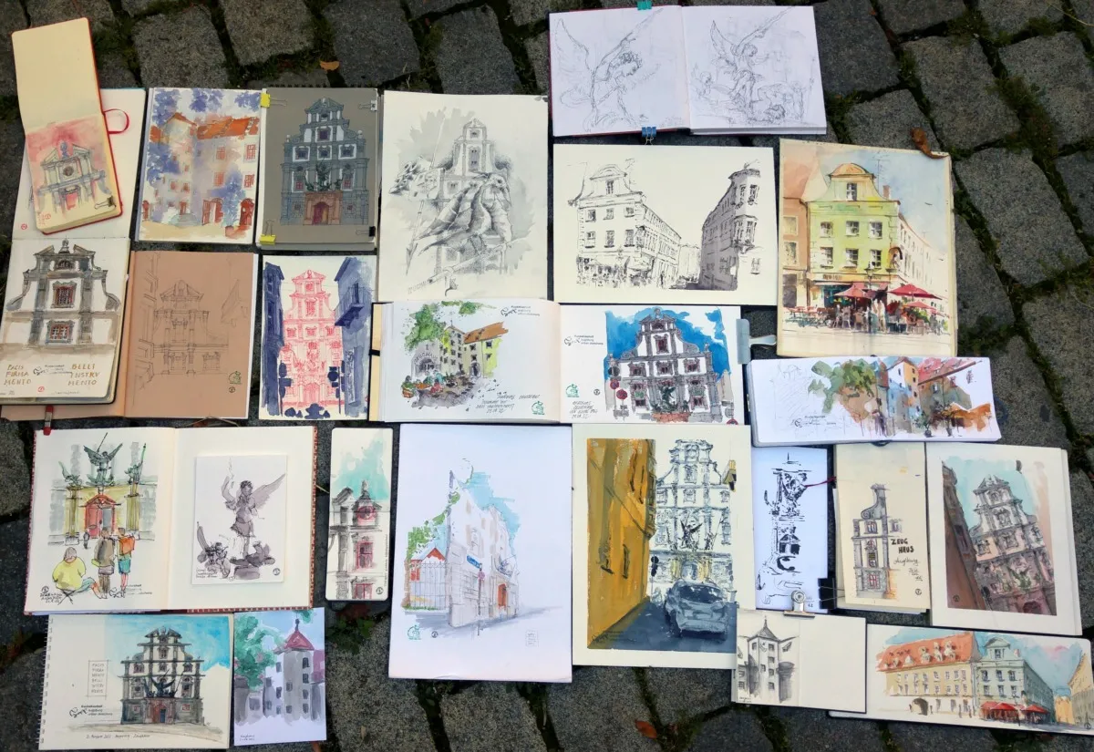 Skizze für Skizze | Neue Ausstellung der Augsburger Kunstsammlungen nimmt die Elias-Holl-Bauten genau in den Blick