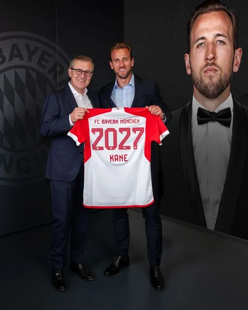 Es ist offiziell! Der FC Bayern verpflichtet englischen Nationalmannschafts-Kapitän Harry Kane von Tottenham Hotspur