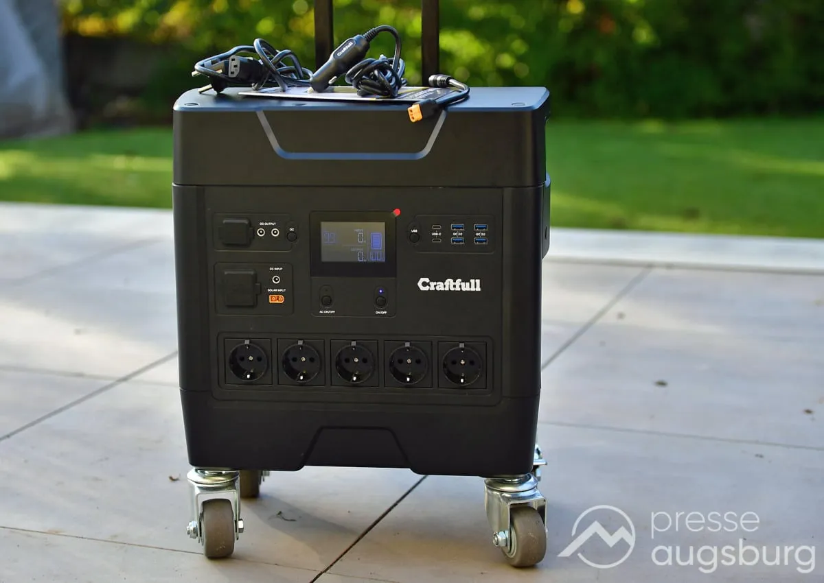 Super-Kraftpaket! Die Craftfull Fast Charge PS3600 Powerstation im Test