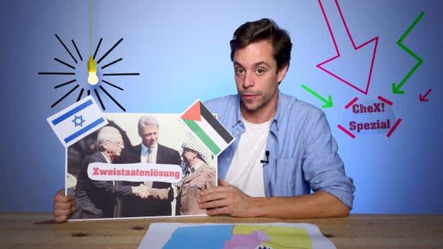 Checker Tobi erklärt Kindern die Lage in Israel und im Gazastreifen