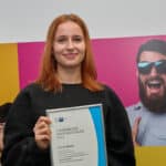 Ausbildung im Universitätsklinikum Augsburg | Jule van Kempen aus Augsburg ist Bundesbeste beim Abschluss zur Fachangestellten für Medien- und Informationsdienste