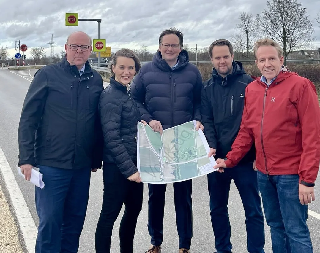 Gefährliche Schönenberger Kreuzung bei Jettingen wird durch Kreisverkehr entschärft