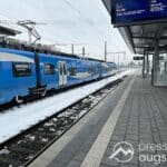 Baustelle bei Meitingen | Zugfahrgäste müssen sich rund um Augsburg weiter auf Verspätungen einstellen
