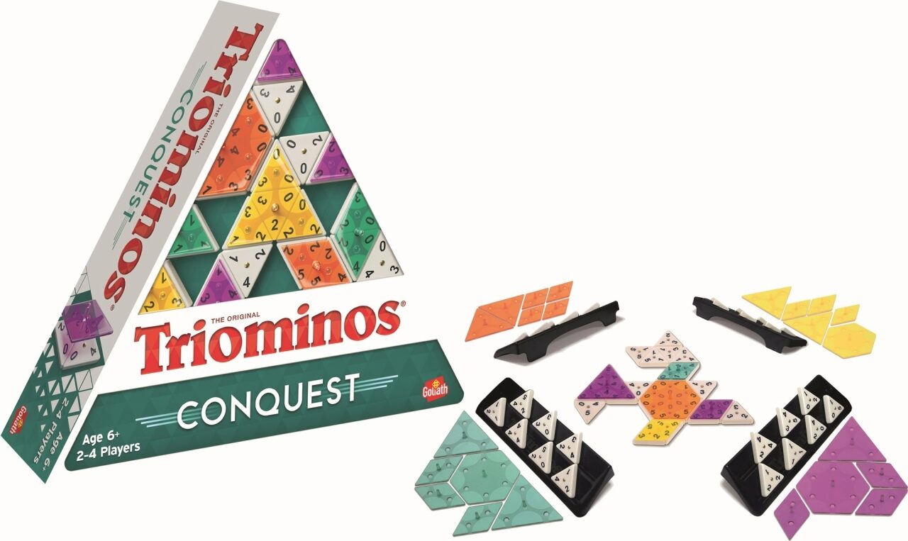Presse Augsburg-Geschenktipp | &Quot;Triominos Conquest&Quot;, Der Spieleklassiker In Einer Besonderen Variante