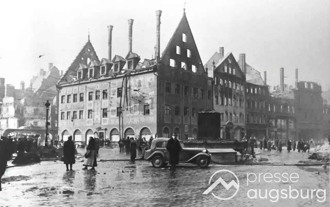 Gedenken an die Augsburger Bombennacht: Ökumenischer Gottesdienst in St. Moritz