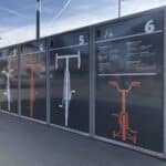 Bis Ende April gratis nutzen | Smarte Fahrradgaragen am Lindauer Bahnhof Reutin installiert