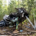 Horrorunfall im Landkreis Erlangen-Höchstadt | Mann kracht mit BMW Geländewagen in Wald und stirbt