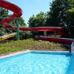 Pünktlich zu den Pfingsferien öffnete die Gerfriedswelle in Gersthofen wieder – Neue Rutsche freigegeben