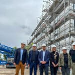 Richtfest | Neues Gebäude für Pflegausbildung an der Wertachklinik Bobingen entsteht schnell