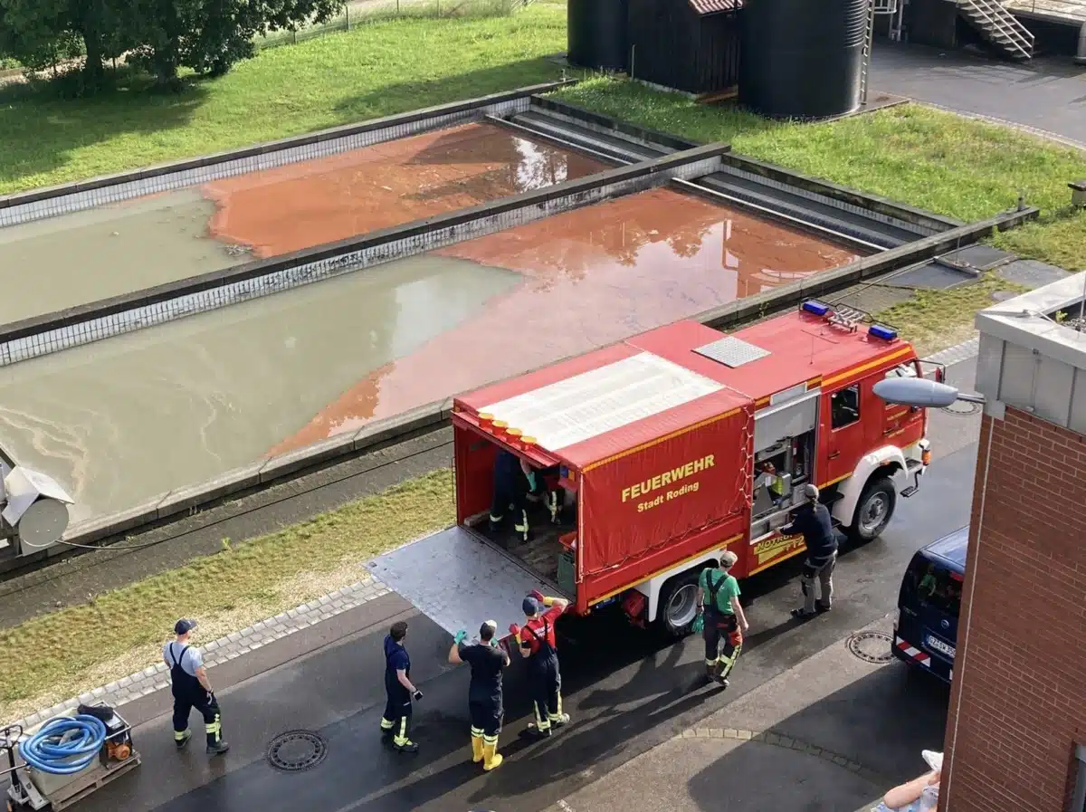 Unmengen Öl im Trinkwasser – Unbekannte sorgen im Günzburg für Alarm