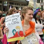 Galerie | 3000 Menschen gehen beim Christopher Street Day in Augsburg für Sichtbarkeit für queere Gemischaft auf die Straße