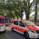 Horrorunfall bei Bremen | 19-Jähriger gerät in Maishäcksler – Not-OP auf Maisfeld