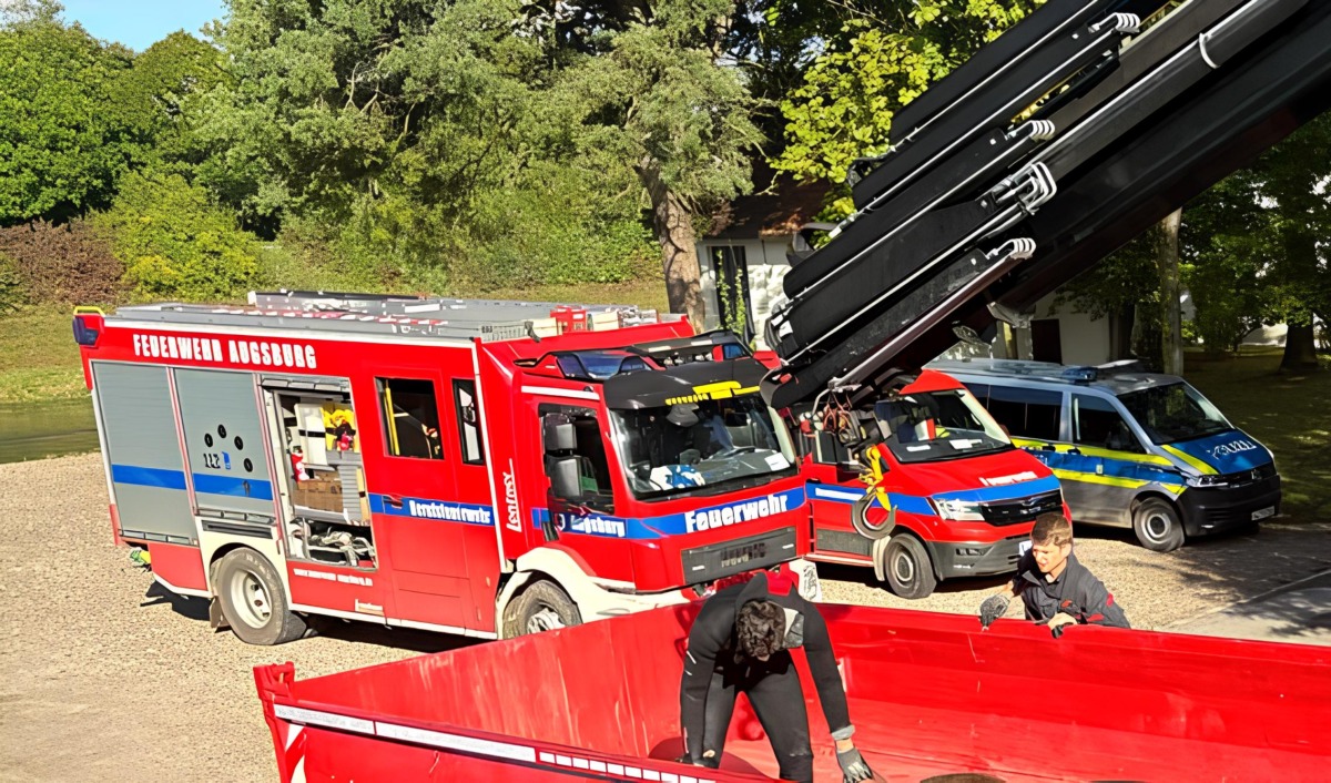 Augsburg | Entlaufener Bulle Verletzt 60-Jährigen Mann Und Schwimmt Im Lech