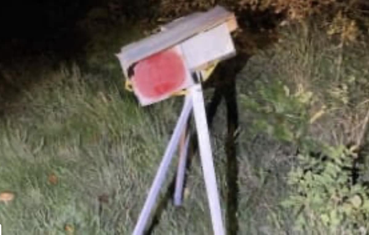 An der B16 bei Neuburg | Unbekannter errichtet Blitzer-Attrappe