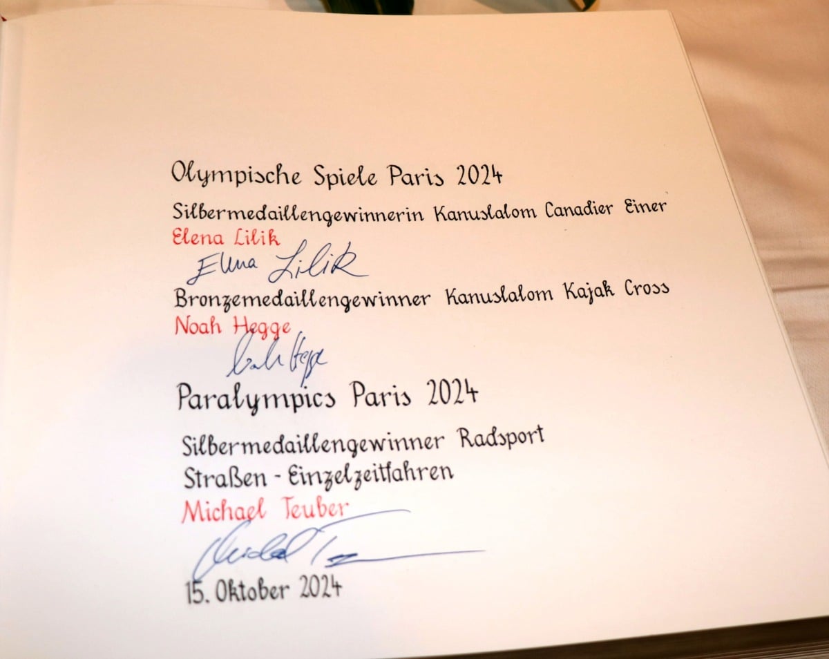 Augsburg Ehrt Olympia- Und Paralympics-Teilnehmer Von Paris 2024