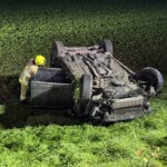 Schrobenhausen | Zwei Schwerverletzte nach Kreuzungscrash auf St2045