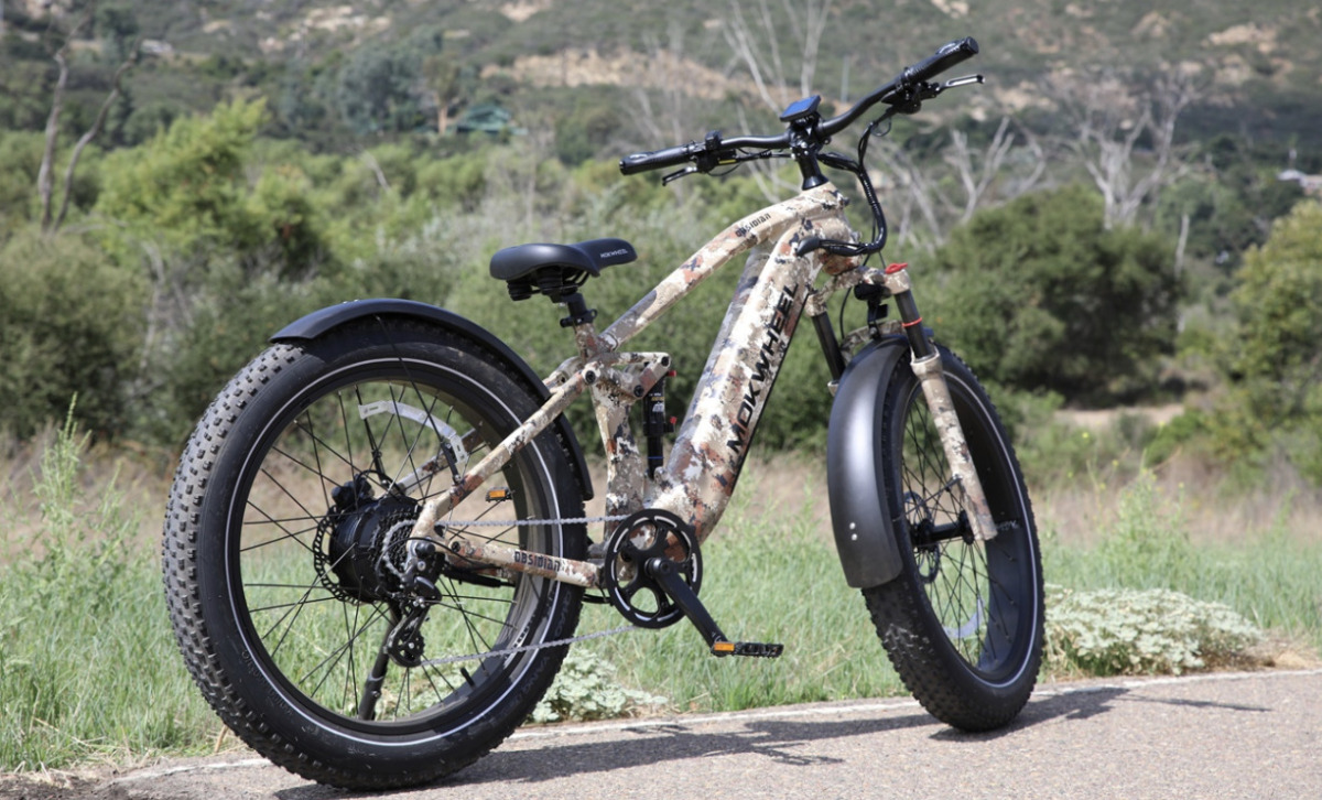 E-Bike Mountainbike: Mokwheel Obsidian Für Offroad-Fans