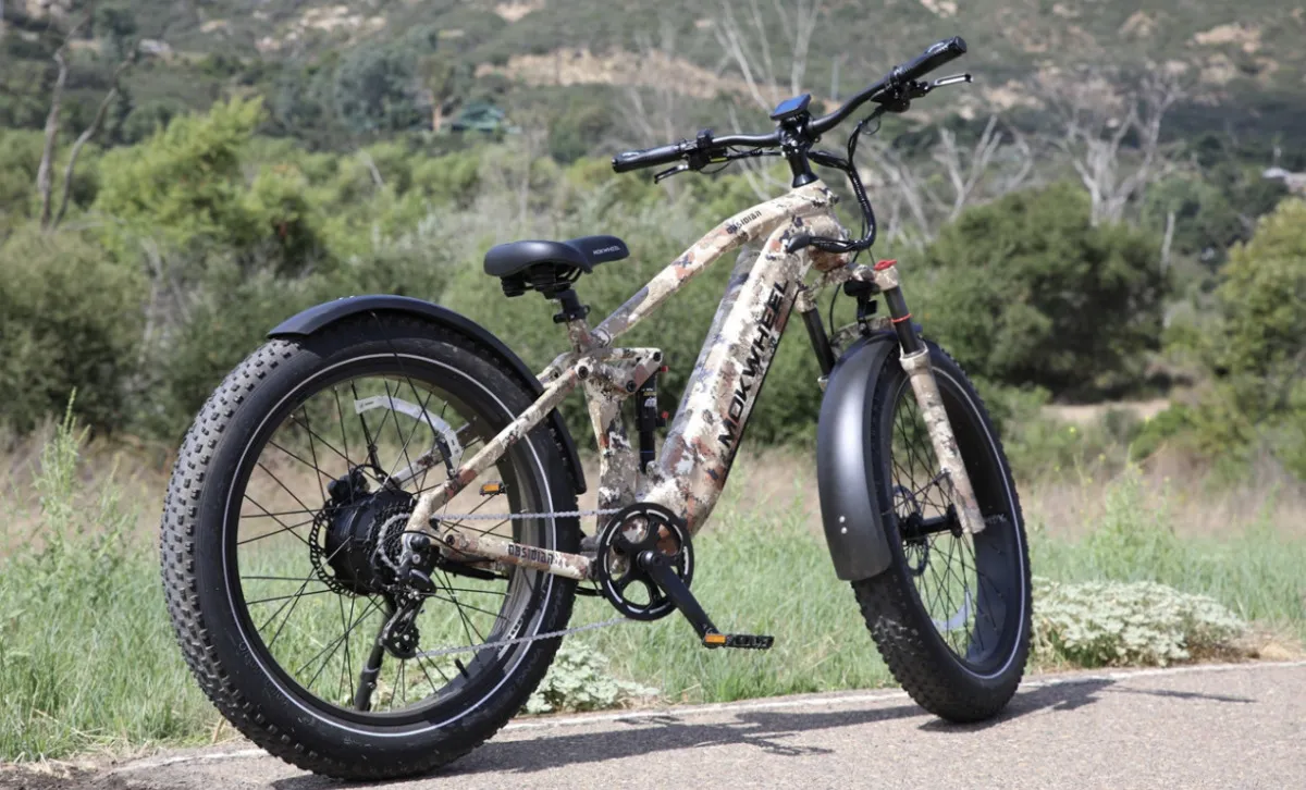 E-Bike Mountainbike: Mokwheel Obsidian Für Offroad-Fans