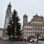 Der „Christbaum für Alle“ erleuchtet bald den Augsburger Christkindlesmarkt auf dem Rathausplatz
