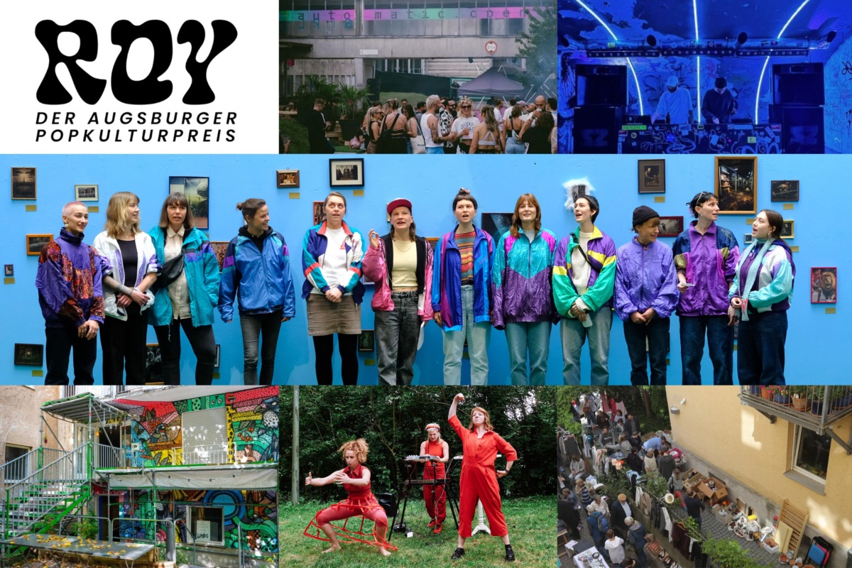 Sechs Preisträger erhalten den Augsburger Popkulturpreis ROY 2024