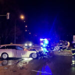 Horror-Crash in München: BMW überschlägt sich – Fahrer schwer verletzt, Taxi-Insassen leicht verletzt