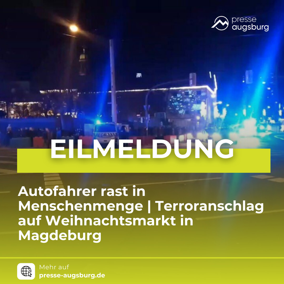 Autofahrer rast in  Menschenmenge | Tote und Verletzte bei Anschlag auf Weihnachtsmarkt in Magdeburg