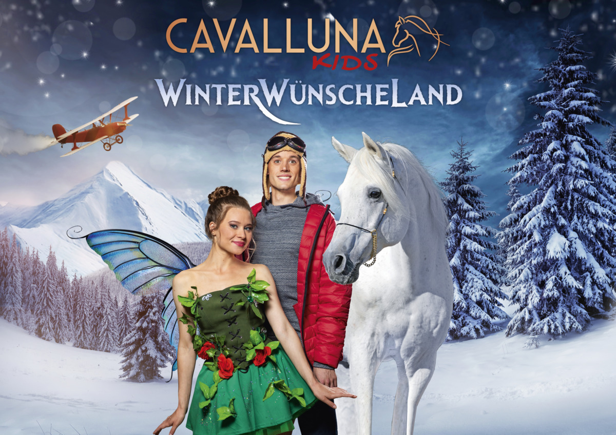 Ein schneebedecktes Märchen: „CAVALLUNA Kids – WinterWünscheLand“