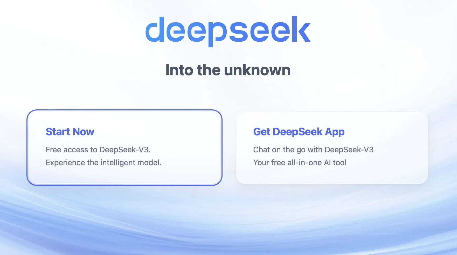 DeepSeek-Schock aus China: Zeichen für eine KI-Zeitenwende