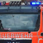 Brennender Pkw auf der B2 – Vollsperrung zwischen Nordendorf und Mertingen