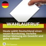 Wahlaufruf | Verleihe deiner Meinung ein Gewicht und gehe wählen!