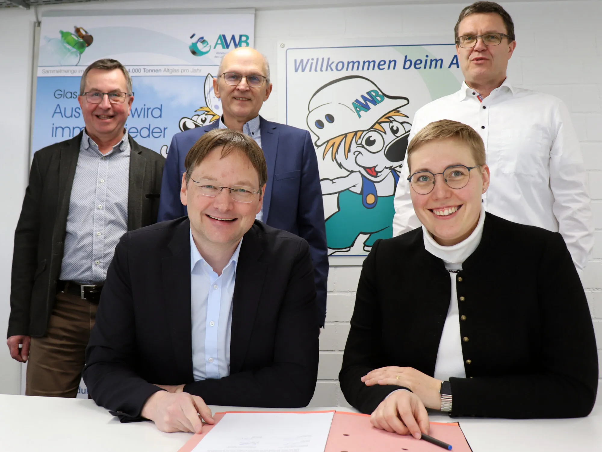 Langfristige Partnerschaft | Landkreise Günzburg und Neu-Ulm verlängern Zusammenarbeit in der Müllentsorgung