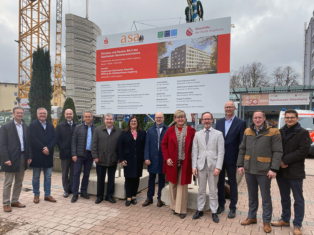 2025 03 24 Betreutes Wohnen Grundsteinlegung Sparkassen Altenheim