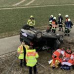Neuburg | Autofahrerin überschlägt sich bei Auffahrt zur B 16 am Südpark